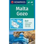  Malta, Gozo 1:25 000  - Straßenkarte