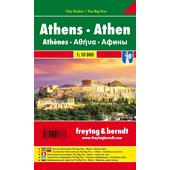  Athen, Stadtplan 1:10.000, City Pocket + The Big Five  - Stadtplan