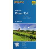  Bikeline Radkarte Elsass Süd (ELS03) 1 : 75.000  - Fahrradkarte