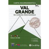  Val Grande 1 : 25.000  - Wanderkarte
