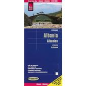  Reise Know-How Landkarte Albanien / Albania 1:220.000  - Straßenkarte