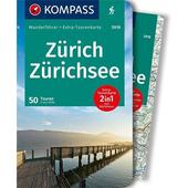  KOMPASS Wanderführer Zürich, Zürichsee  - Wanderführer