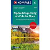 Alpenüberquerung, Am Puls der Alpen 1:50 000  - Wanderkarte