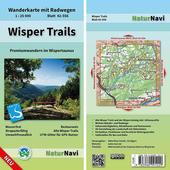  WISPER TRAILS 1:25 000  - Wanderkarte
