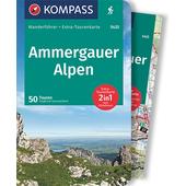  KOMPASS WANDERFÜHRER AMMERGAUER ALPEN, 50 TOUREN  - 