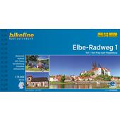  ELBE-RADWEG  - Radwanderführer