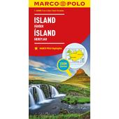  MARCO POLO LÄNDERKARTE ISLAND, FÄRÖER 1:650 000  - Karte