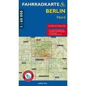  FAHRRADKARTE BERLIN NORD  - 