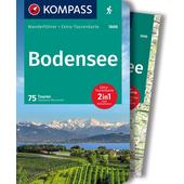  KOMPASS WANDERFÜHRER 5606 BODENSEE, 75 TOUREN  - 