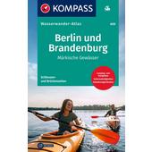  KOMPASS WASSERWANDERATLAS BERLIN UND BRANDENBURG  - Gewässerführer