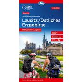  ADFC-RADTOURENKARTE 14 LAUSITZ / ÖSTLICHES ERZGEBIRGE  - Fahrradkarte