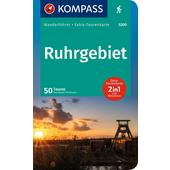  KOMPASS WANDERFÜHRER RUHRGEBIET, 50 TOUREN  - 