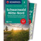  KOMPASS WANDERFÜHRER SCHWARZWALD NORD, 50 TOUREN  - 
