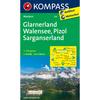 KOKA-126 GLARNERLAND - WALENSEE Wanderkarte NOPUBLISHER - NOPUBLISHER