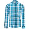 FRILUFTS AWARUA L/S SHIRT Herren Outdoor Hemd PEYOTE - FJORD BLUE