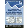IGC Italien 1 : 50 000 Wanderkarte 10 Monte Rosa Wanderkarte NOPUBLISHER - NOPUBLISHER