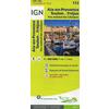  IGN 1 : 100 000 Toulon / Aix-En-Provence - Straßenkarte - NOPUBLISHER