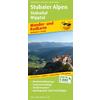 Stubaier Alpen, Stubaital, Wipptal  Wander- und Radkarte 1 : 35 000 Wanderkarte NOPUBLISHER - NOPUBLISHER