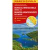 MARCO POLO Karte HR Dalmatien, Kroatische Küste 1: 200 000 Straßenkarte NOPUBLISHER - NOPUBLISHER