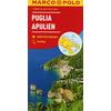 MARCO POLO Karte Italien 11. Apulien 1:200 000 Straßenkarte NOPUBLISHER - NOPUBLISHER