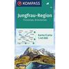 Jungfrau-Region - Thunersee - Brienzersee 1 : 40 000 Wanderkarte NOPUBLISHER - NOPUBLISHER
