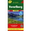 Vorarlberg, Top 10 Tips, Autokarte 1:100.000 Straßenkarte NOPUBLISHER - NOPUBLISHER
