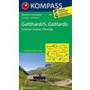 Gotthard / S. Gottardo - Grimsel - Susten - Oberalp 1 : 40 000 Wanderkarte NOPUBLISHER - NOPUBLISHER