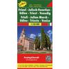  Friaul - Julisch-Venetien - Udine - Triest - Venedig 1 : 150 000 - Straßenkarte - NOPUBLISHER