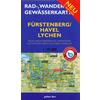 Fürstenberg/Havel, Lychen 1 : 35 000 Rad-, Wander- und Gewässerkarte Fahrradkarte NOPUBLISHER - NOPUBLISHER