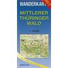  Mittlerer Thüringer Wald 1 : 50 000 Wanderkarte - Wanderkarte - GRÜNES HERZ