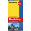 Falk Stadtplan Extra Standardfaltung Magdeburg 1 : 20 000 Stadtplan FALK-VERLAG - FALK-VERLAG