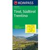  Tirol - Südtirol - Trentino - Panorama 1 : 250 000 - Straßenkarte - KOMPASS KARTEN GMBH