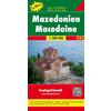 Mazedonien 1 : 200 000 Straßenkarte FREYTAG + BERNDT - FREYTAG + BERNDT