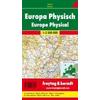 FuB Europa physisch 1 : 3 500 000 Planokarte Straßenkarte FREYTAG &  BERNDT - FREYTAG &  BERNDT
