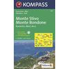  Monte Stivo - Bondone - Rovereto - Mori - Arco 1 : 25 000 - Wanderkarte - KOMPASS KARTEN GMBH