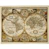 Antike Weltkarte. Poster 1