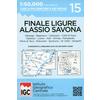 IGC Italien 1 : 50 000 Wanderkarte 15 Albenga Alassio Savona Wanderkarte ISTITUTO GEOGRAFICO CENTRALE - ISTITUTO GEOGRAFICO CENTRALE