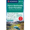 KOMPASS Wanderkarte Parco Nazionale Gran Paradiso, Valle d'Aosta, Valle dell'Orco 1:50 000 1