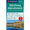  KOMPASS Wanderkarte Würzburg, Maindreieck, Schweinfurt, Fränkisches Weinland 1:50 000 - Wanderkarte - KOMPASS KARTEN GMBH