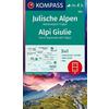 KOMPASS Wanderkarte Julische Alpen, Nationalpark Triglav, Alpi Giulie 1:25 000 1