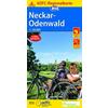  ADFC-Regionalkarte Neckar-Odenwald, 1:50.000, reiß- und wetterfest, GPS-Tracks Download - Fahrradkarte - BVA BIELEFELDER VERLAG