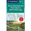  KOMPASS Wanderkarte Parco Nazionale del Gran Sasso e Monti della Laga 1:50 000 - KOMPASS KARTEN GMBH