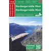 Hardangervidda West, Wander - Radkarte 1 : 50 000 Wanderkarte FREYTAG + BERNDT - FREYTAG + BERNDT