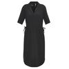 Royal Robbins SPOTLESS TRAVELER DRESS S/S Damen Kleid ASPHALT ELKHORN PT - JET BLACK