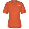 The North Face W UP WITH THE SUN S/S SHIRT Damen Funktionsshirt FLAME - FLAME