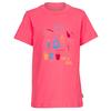 Vaude KIDS LEZZA T-SHIRT Kinder T-Shirt BRIGHT PINK/ARCTIC - BRIGHT PINK/ARCTIC