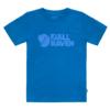 Fjällräven KIDS FJÄLLRÄVEN LOGO T-SHIRT Kinder T-Shirt PATINA GREEN - ALPINE BLUE