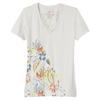  ALL OVER PALISADES S/S Damen - T-Shirt - WHITE HTR