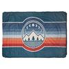 Voited CLOUDTOUCH BLANKET Decke SUNSET STIPES - CAMP VIBES TWO