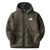 The North Face REVERSIBLE PERRITO JACKET Kinder Winterjacke NEW TAUPE GREEN-TNF BLACK - NEW TAUPE GREEN-TNF BLACK